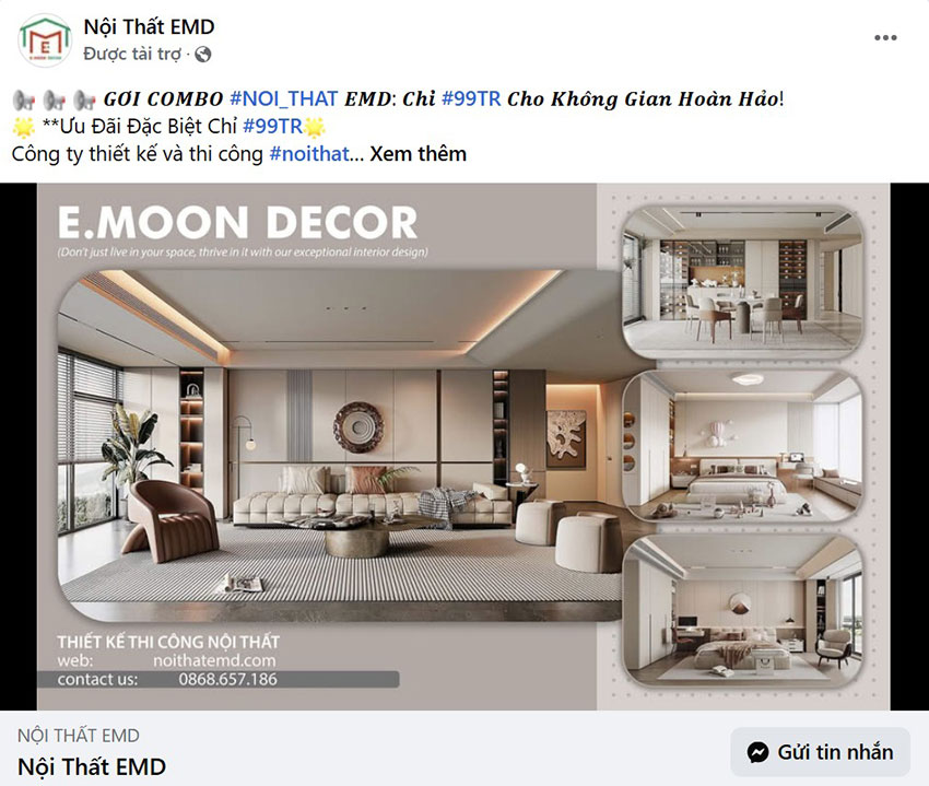 agency marketing cho ngành nội thất xây dựng hcm