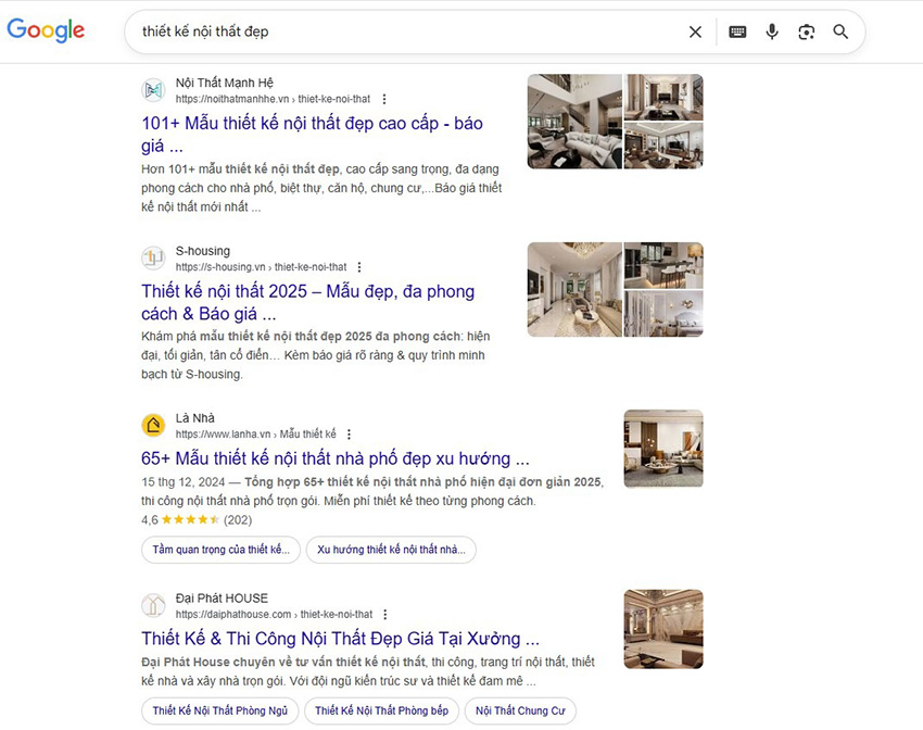 Branding performance ngành nội thất