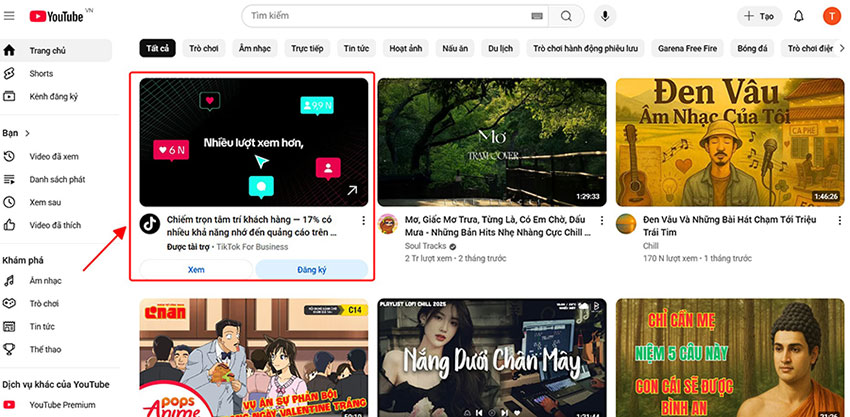 cách chạy quảng cáo youtube