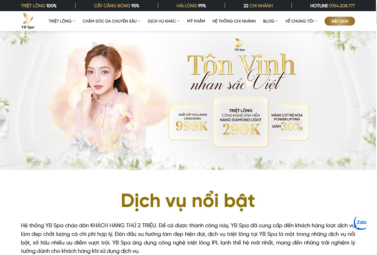 marketing cho ngành spa hiệu quả