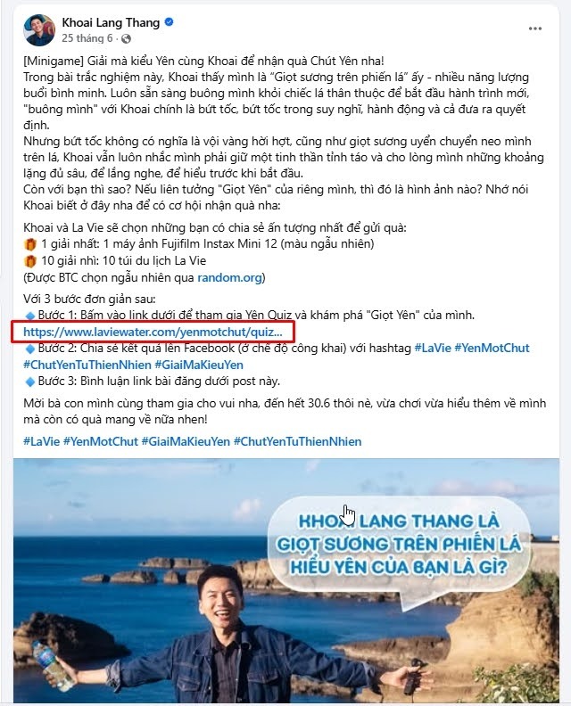 Thuê KOL, KOC quảng cáo Website